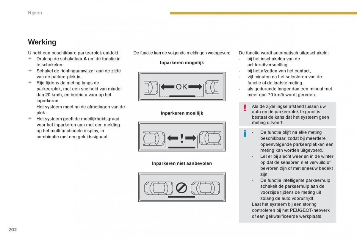 Peugeot 5008 handleiding / page 204