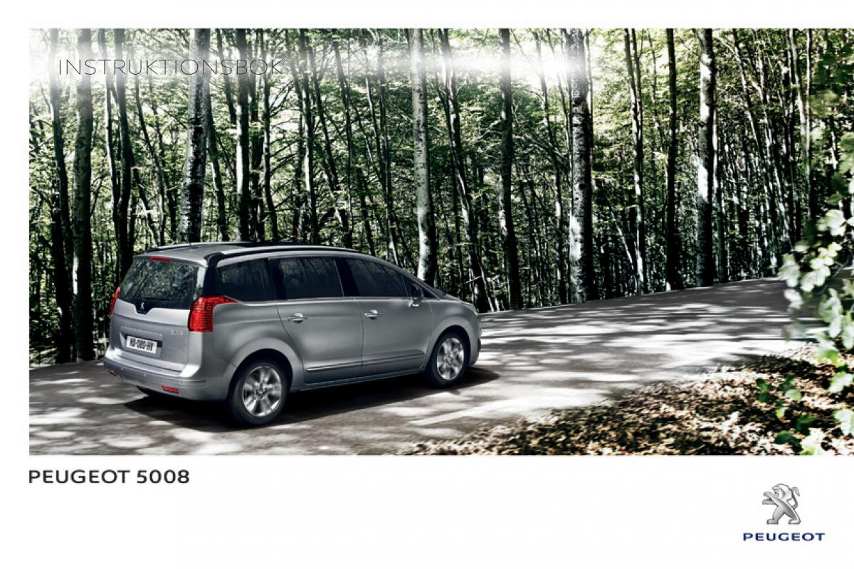 Peugeot 5008 instruktionsbok / page 1