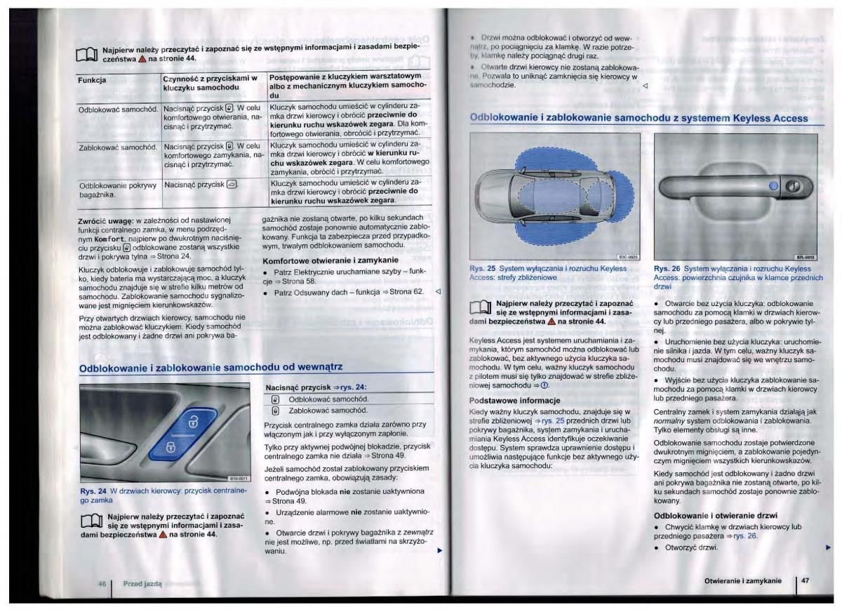 manual VW Golf Jetta VI 6 instrukcja / page 23