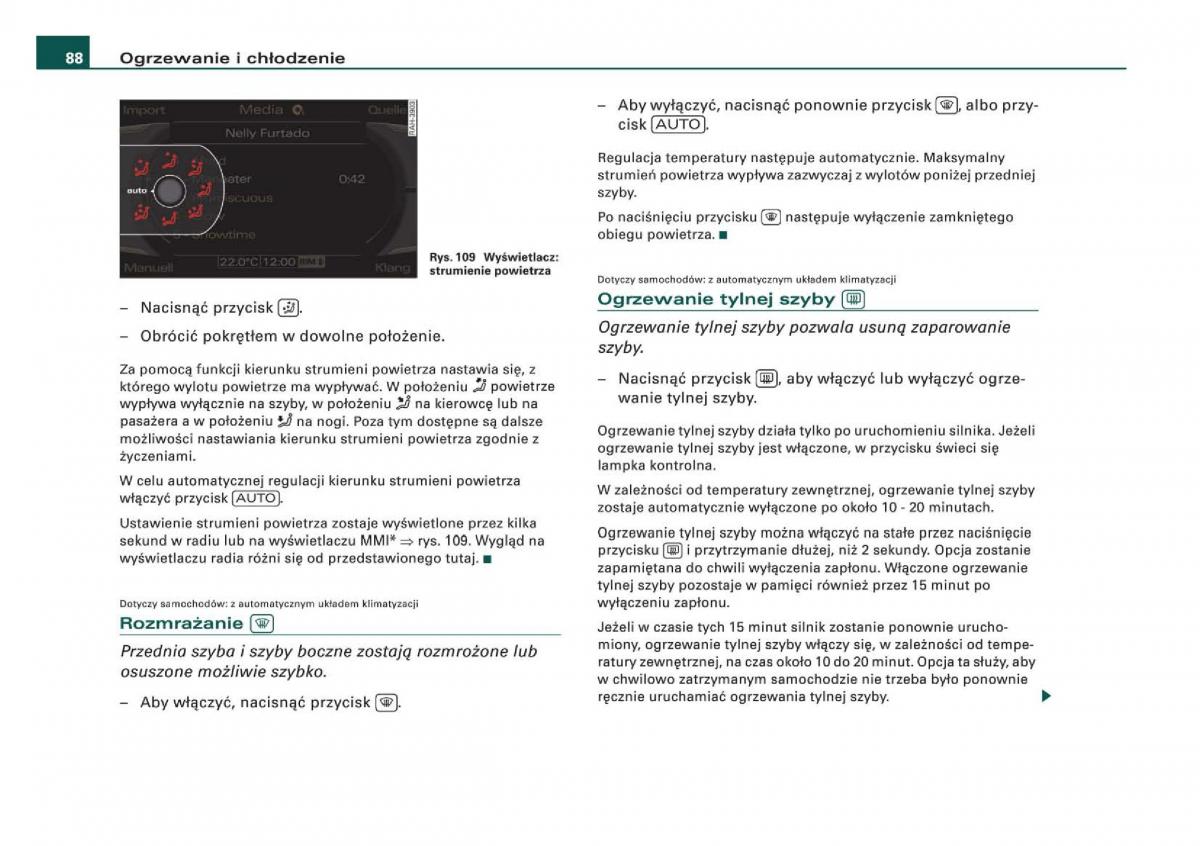 Audi Q5 instrukcja / page 90
