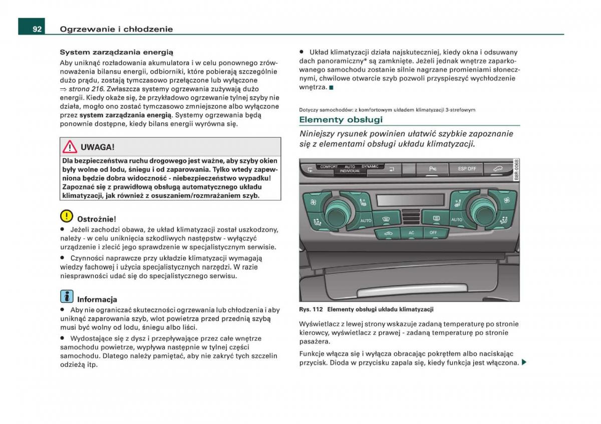 Audi Q5 instrukcja / page 94