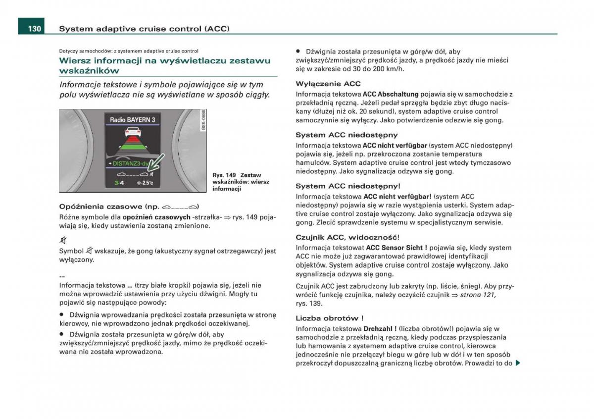 Audi Q5 instrukcja / page 132