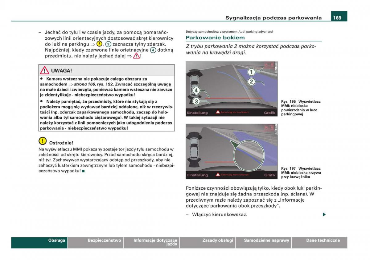 Audi Q5 instrukcja obslugi / page 171