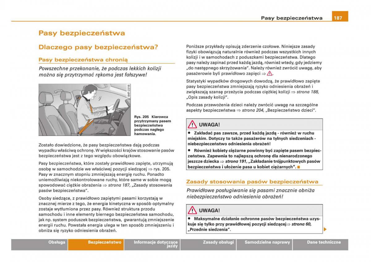 Audi Q5 instrukcja / page 189