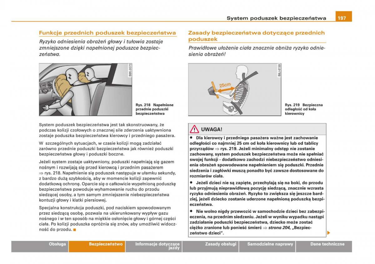 Audi Q5 instrukcja / page 199
