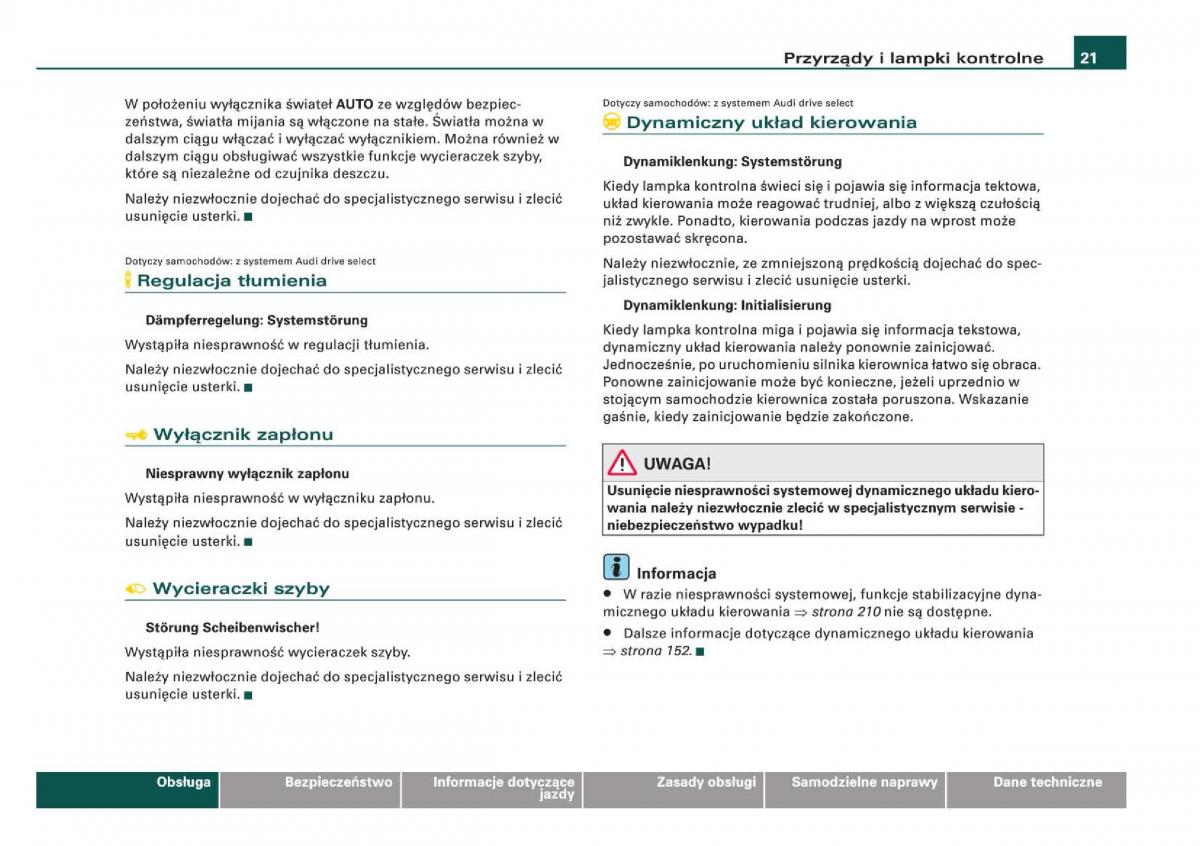 Audi Q5 instrukcja obslugi / page 23