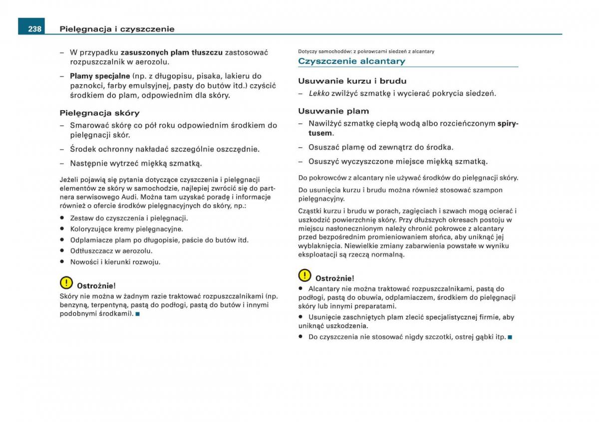 Audi Q5 instrukcja / page 240