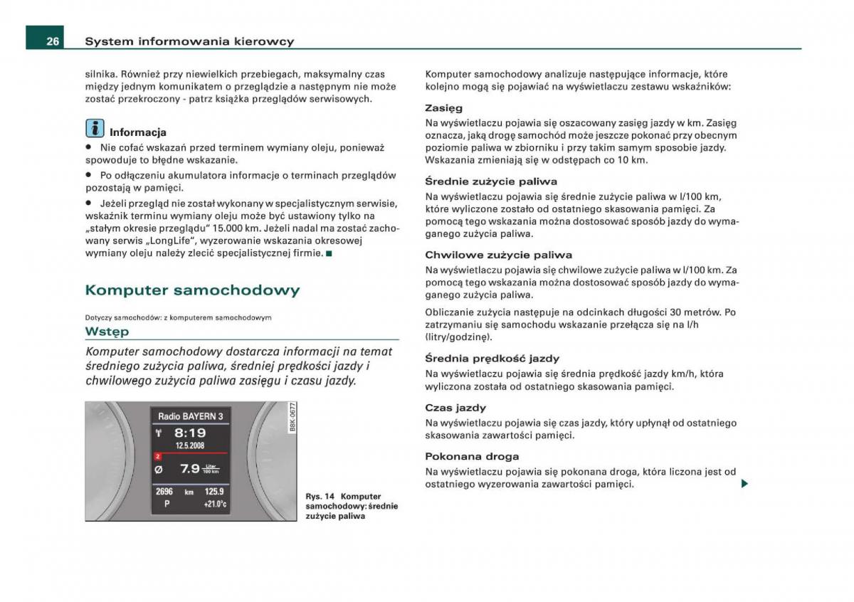 Audi Q5 instrukcja / page 28