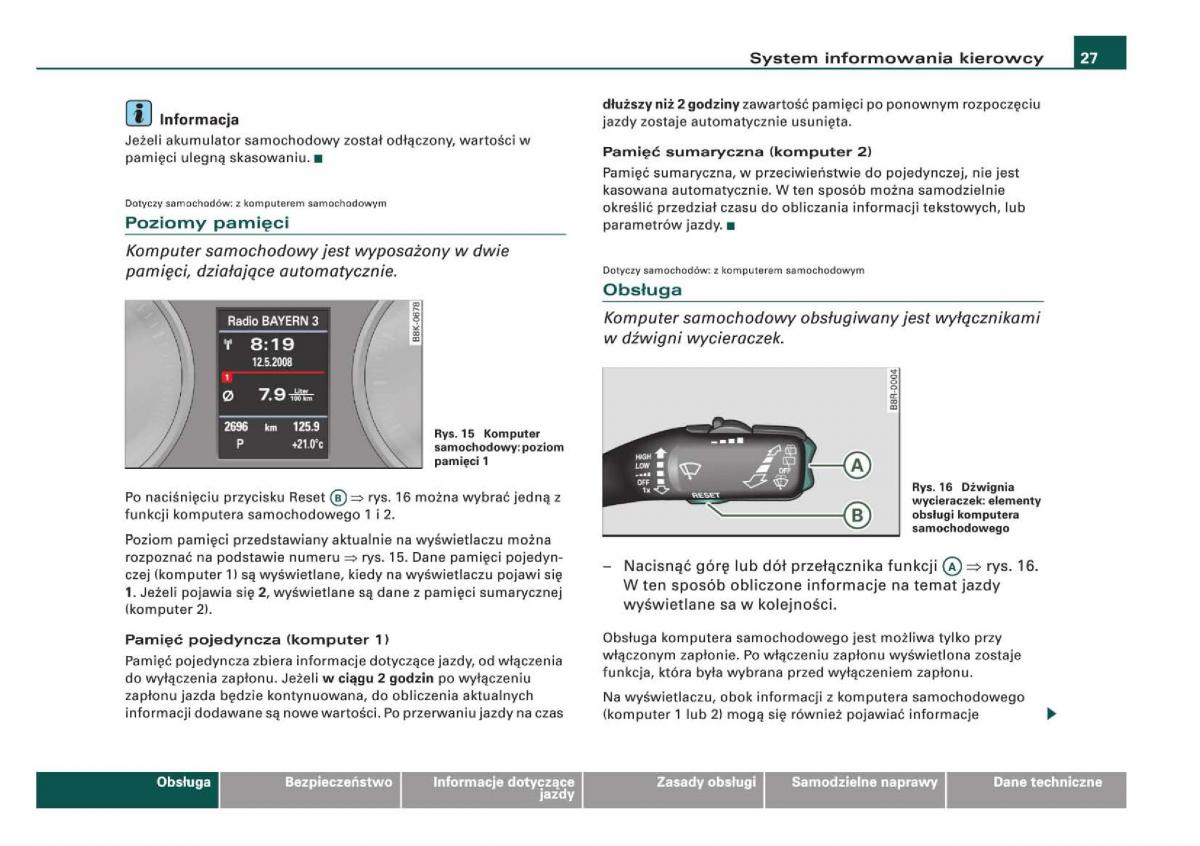 Audi Q5 instrukcja / page 29
