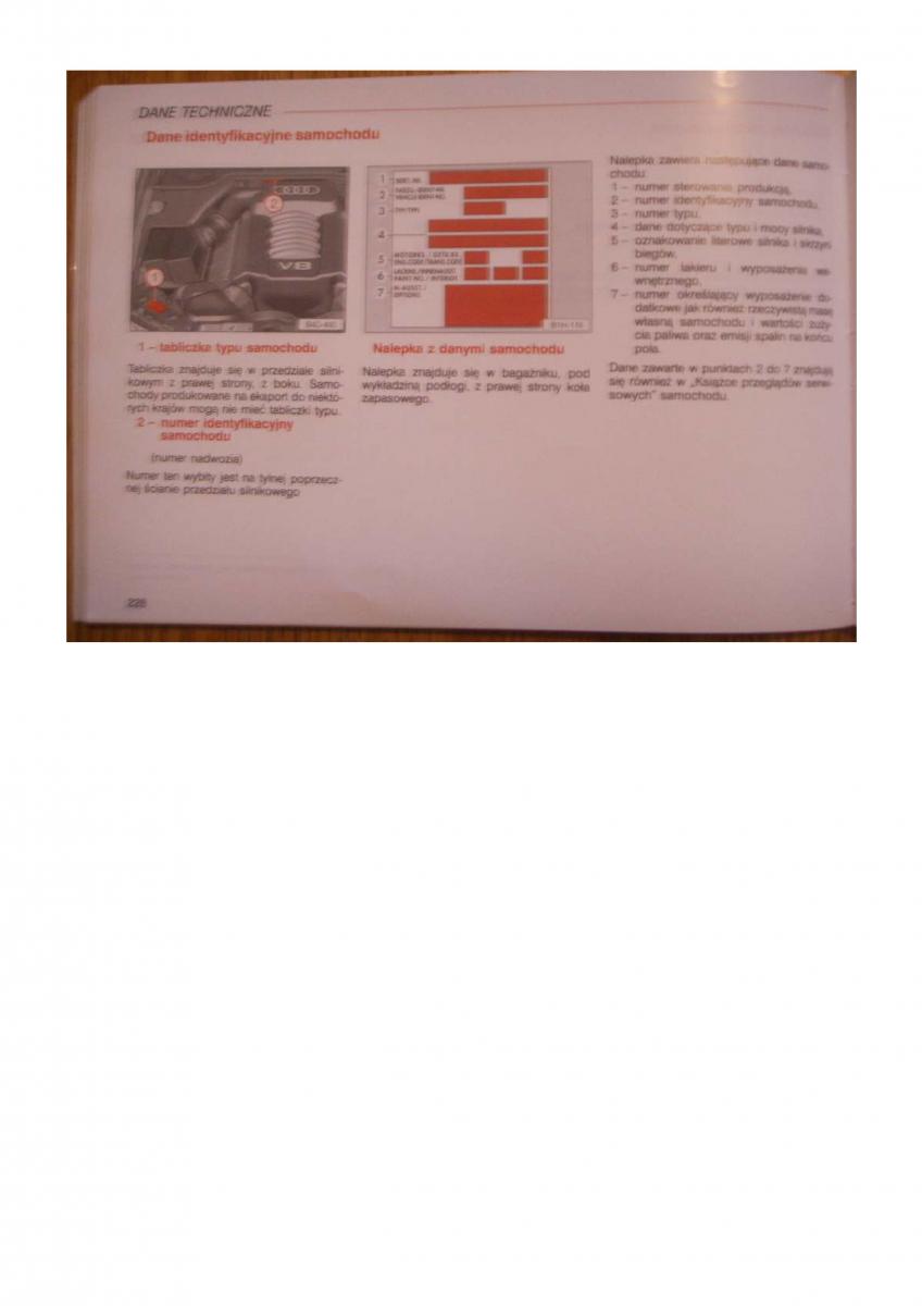 Audi A8 D2 instrukcja obslugi / page 172