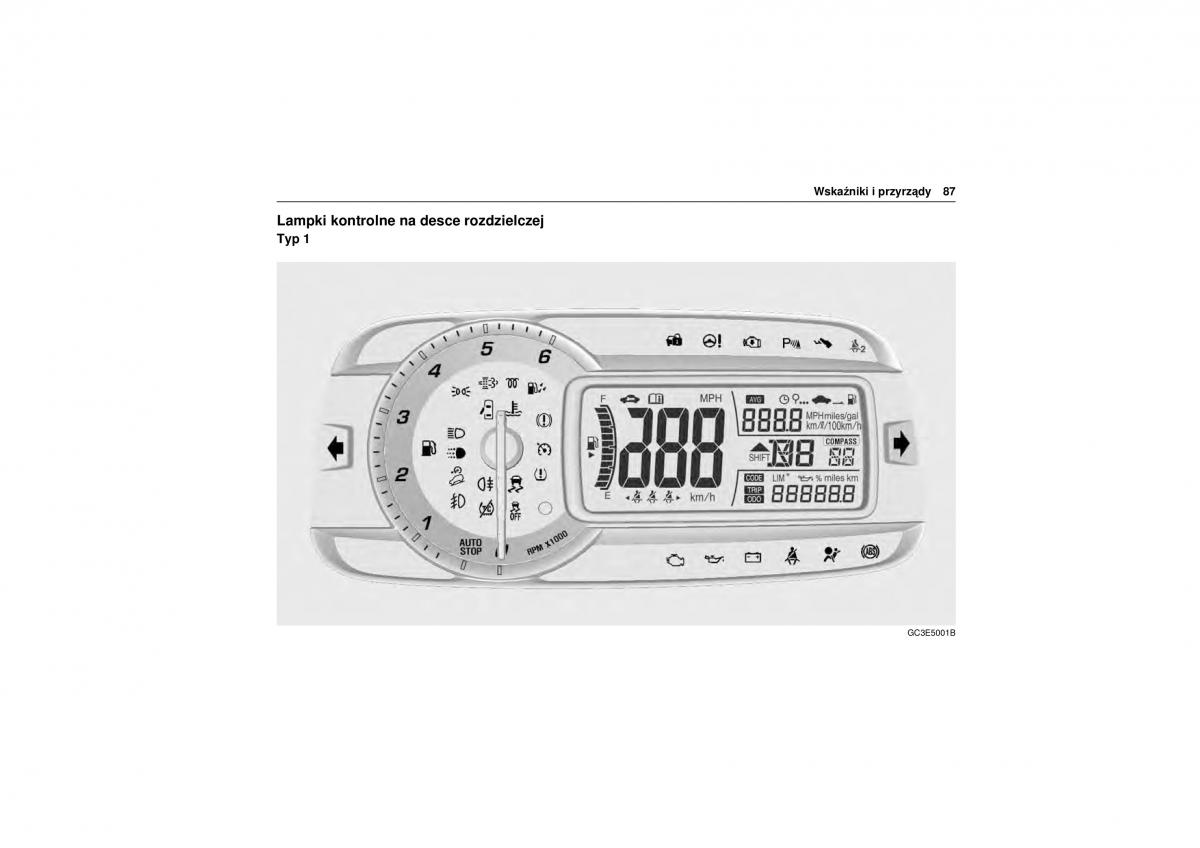 Chevrolet Trax instrukcja obslugi / page 89