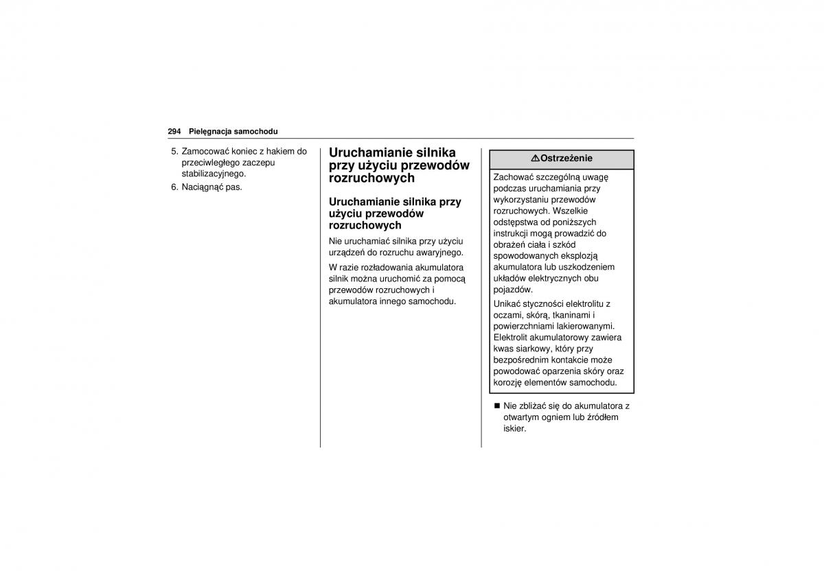 Chevrolet Trax instrukcja obslugi / page 296