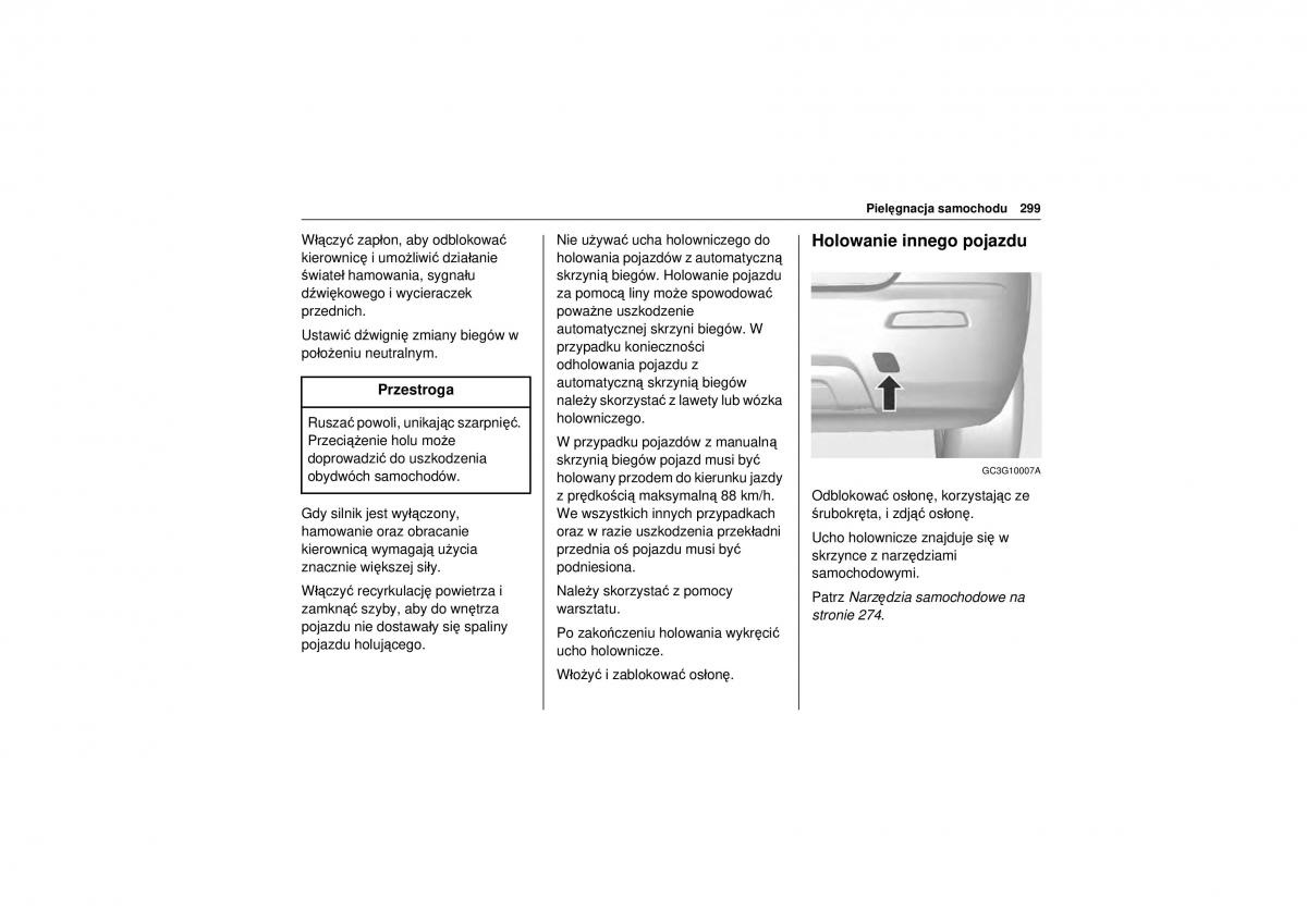 Chevrolet Trax instrukcja obslugi / page 301