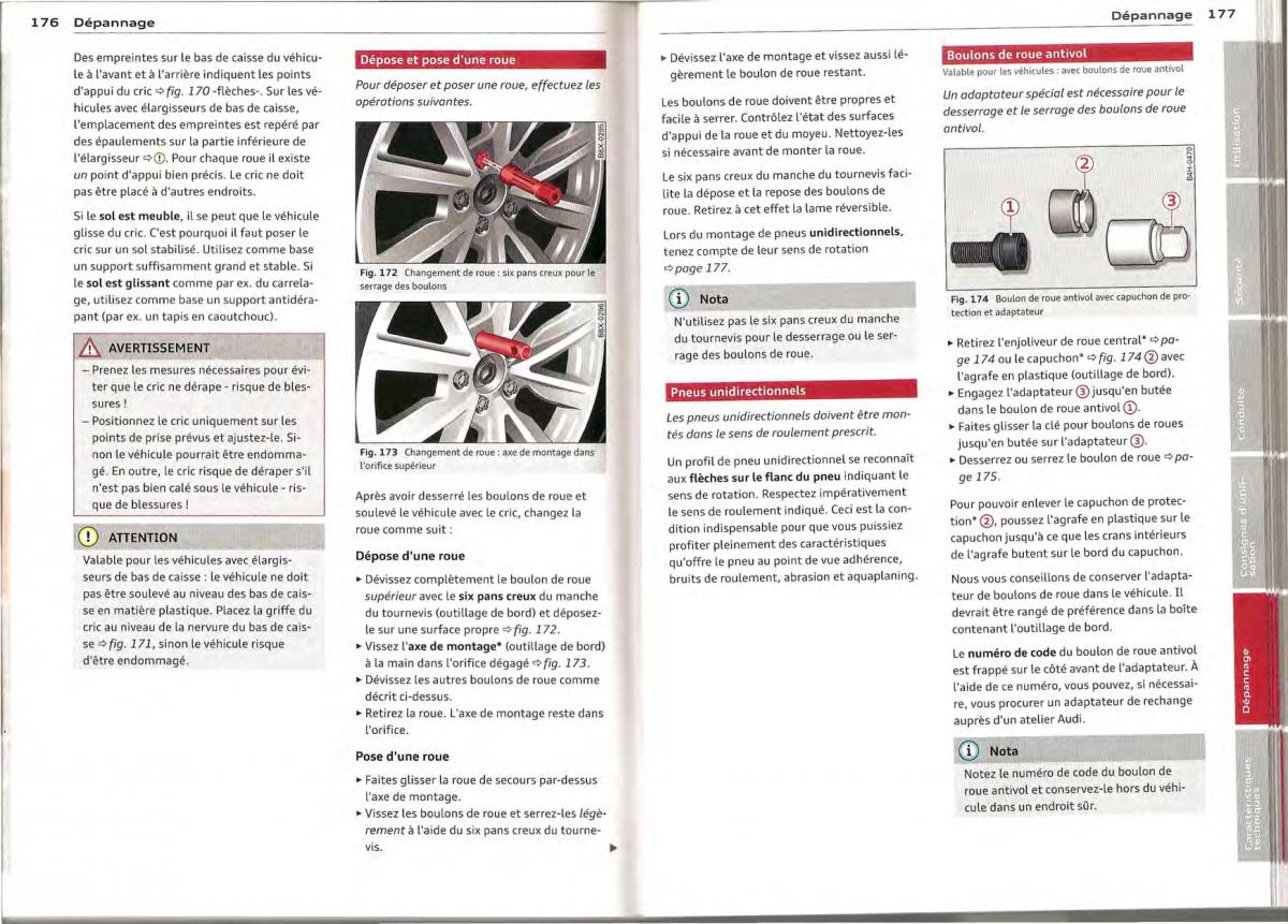 Audi A1 manuel du proprietaire / page 88
