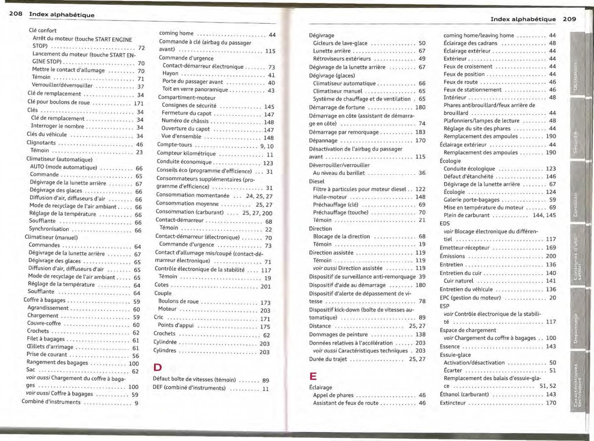 Audi A1 manuel du proprietaire / page 104