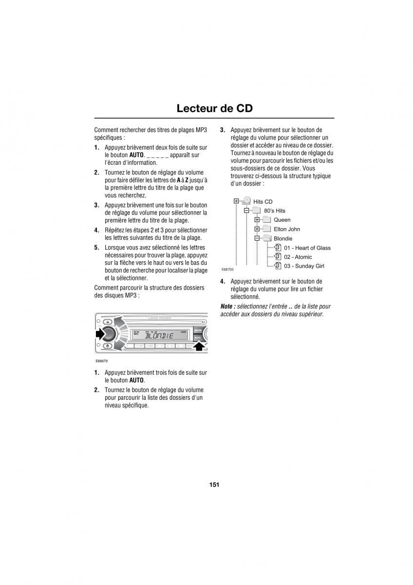 Land Rover Defender manuel du proprietaire / page 14