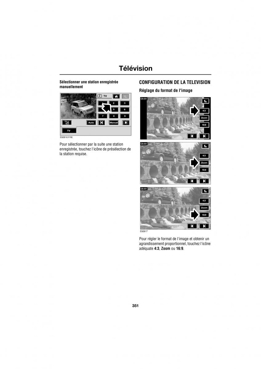 manual  Land Rover Range Rover III 3 L322 manuel du proprietaire / page 7