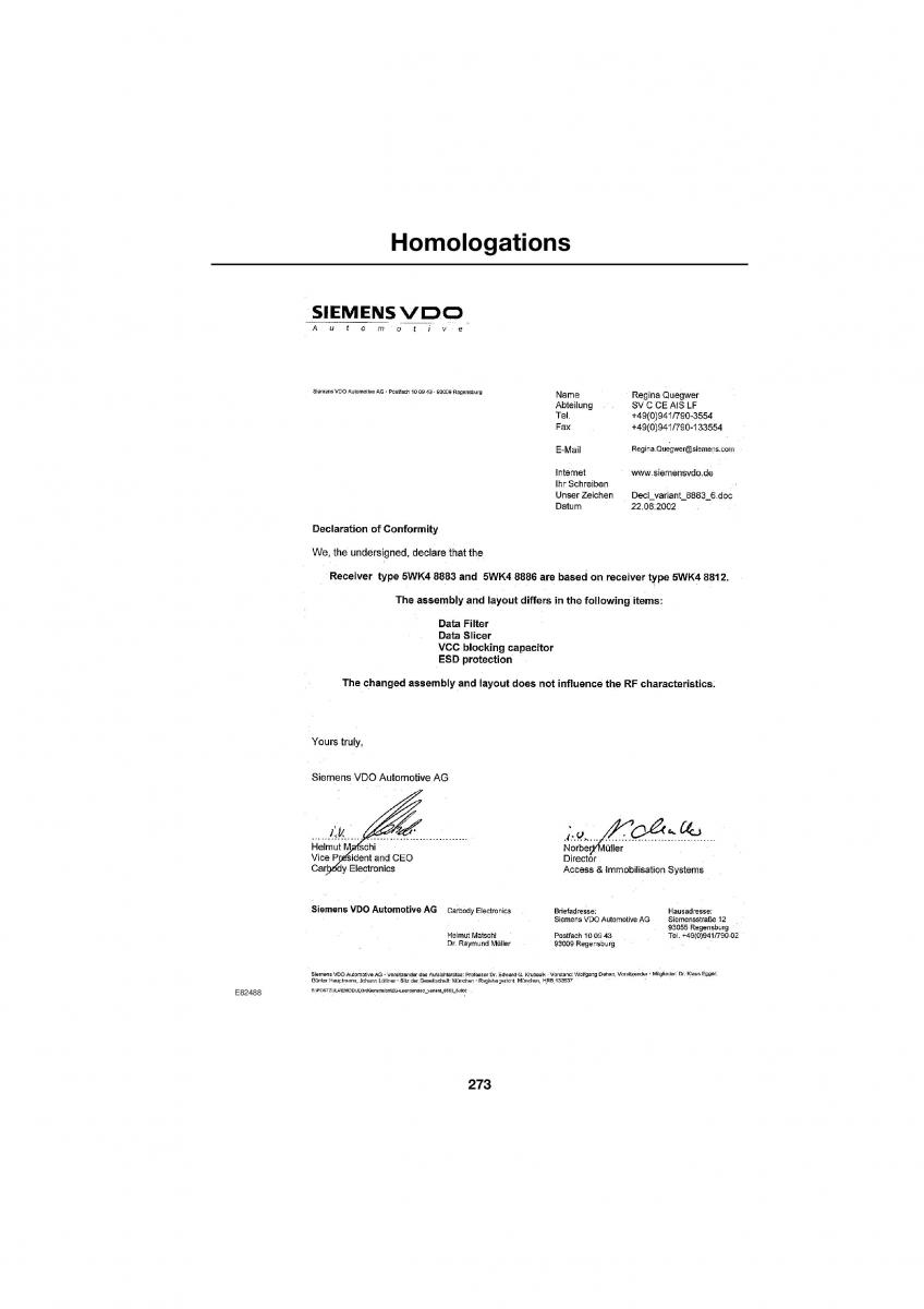 Land Rover Range Rover III 3 L322 manuel du proprietaire / page 93