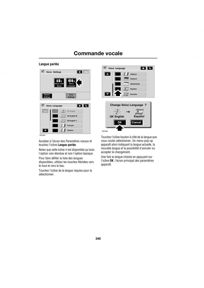 Land Rover Range Rover III 3 L322 manuel du proprietaire / page 24