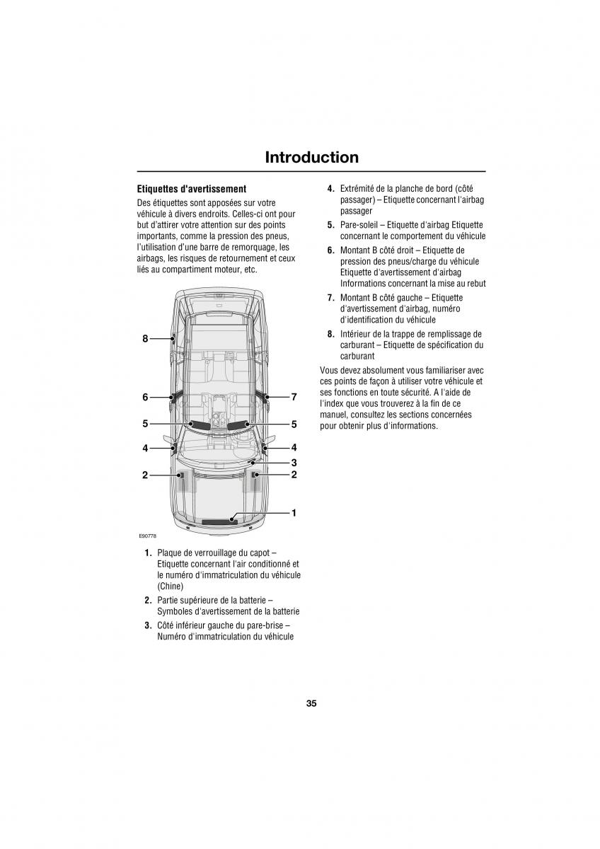 Land Rover Range Rover III 3 L322 manuel du proprietaire / page 333