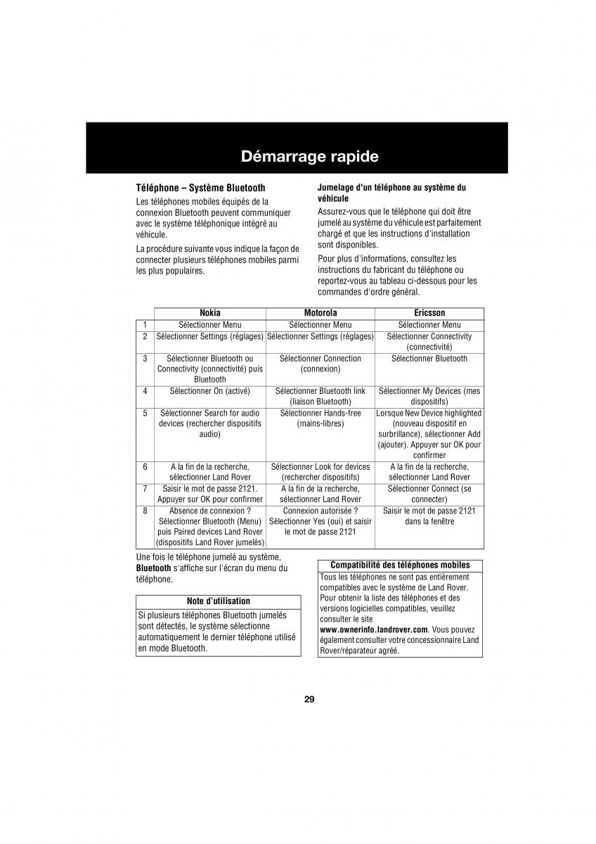 manual  Land Rover Range Rover III 3 L322 manuel du proprietaire / page 362