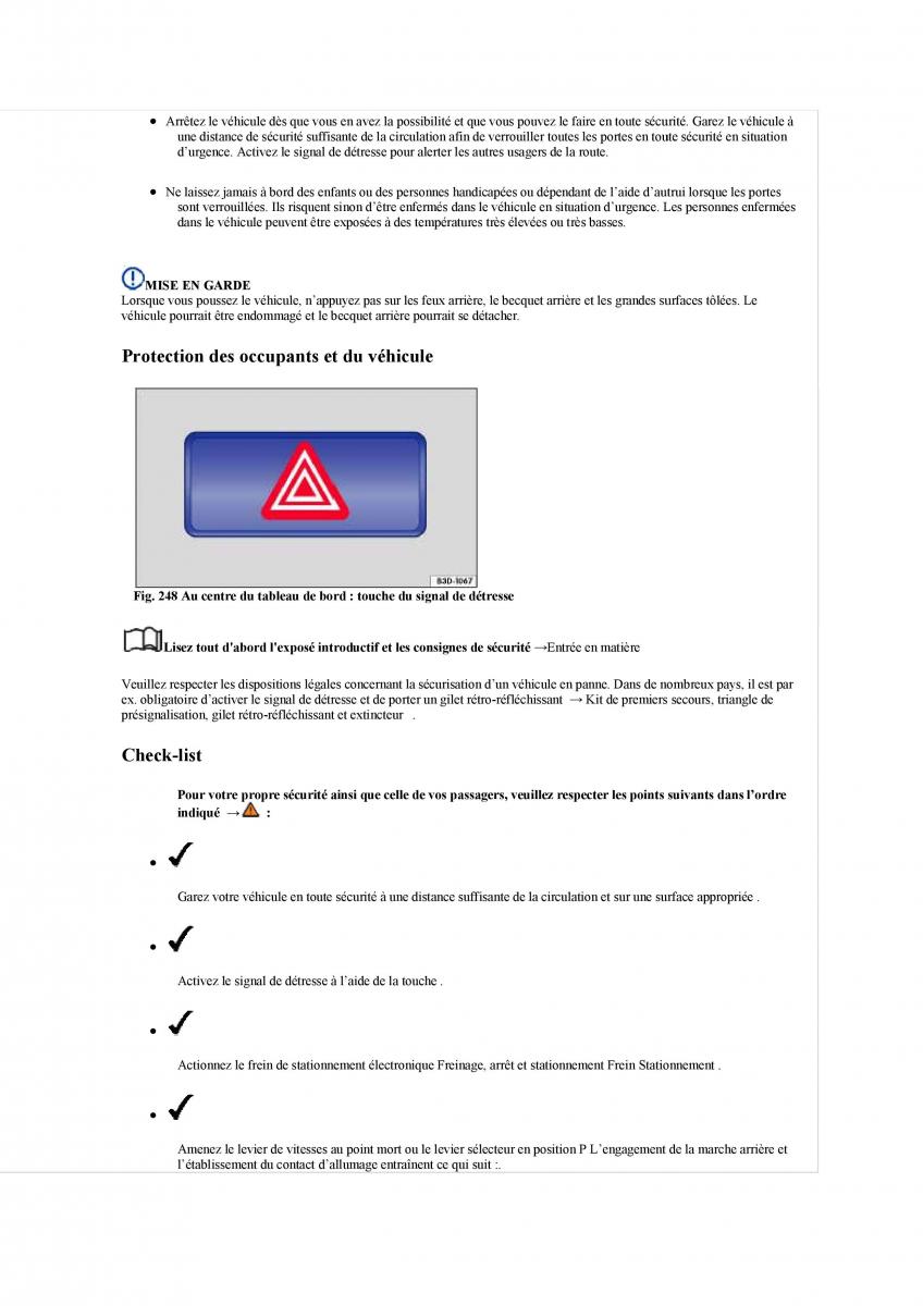 VW Tiguan II 2 manuel du proprietaire / page 554