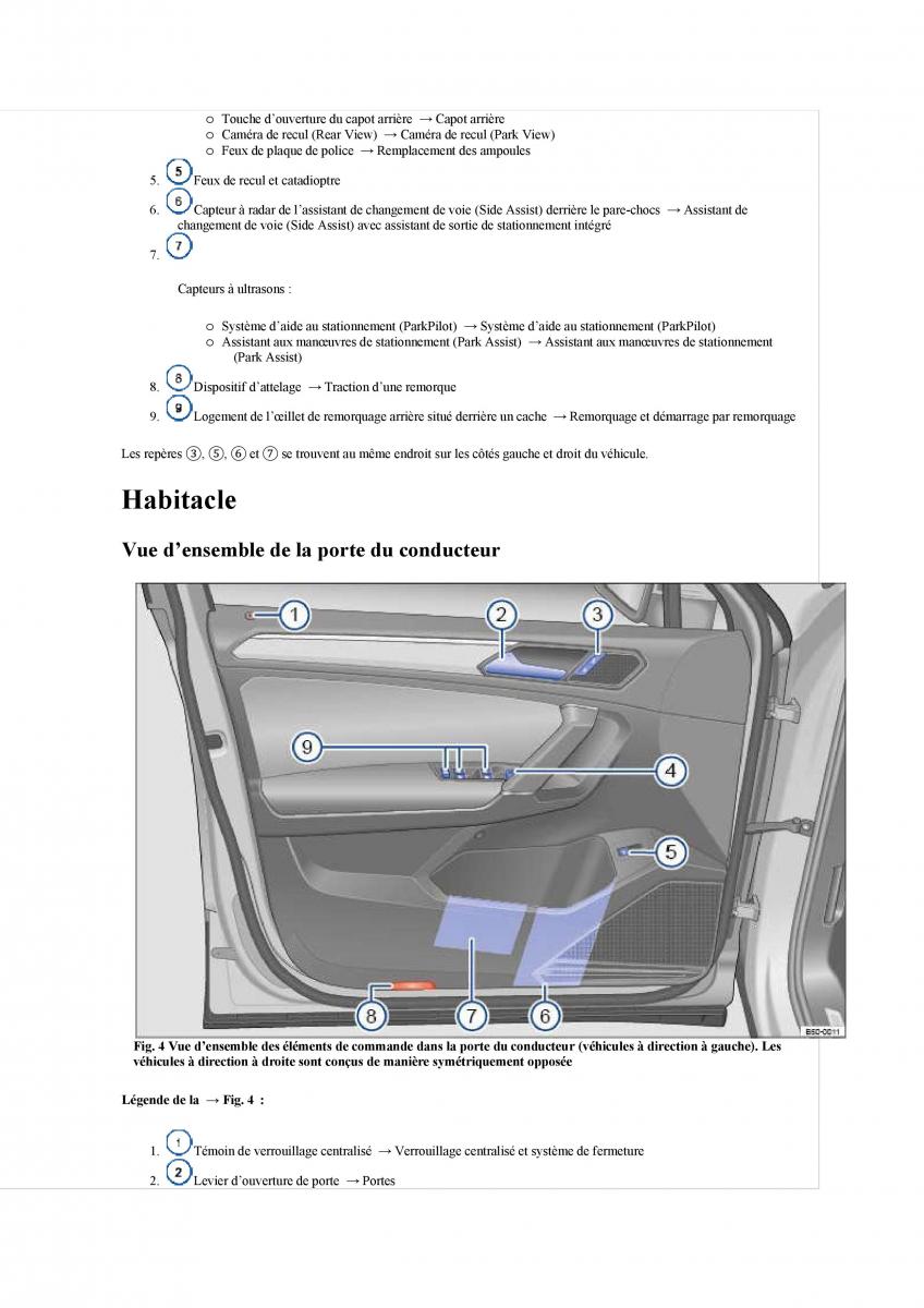 VW Tiguan II 2 manuel du proprietaire / page 7
