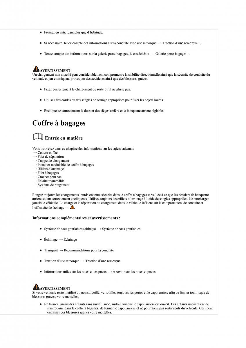VW Tiguan II 2 manuel du proprietaire / page 191