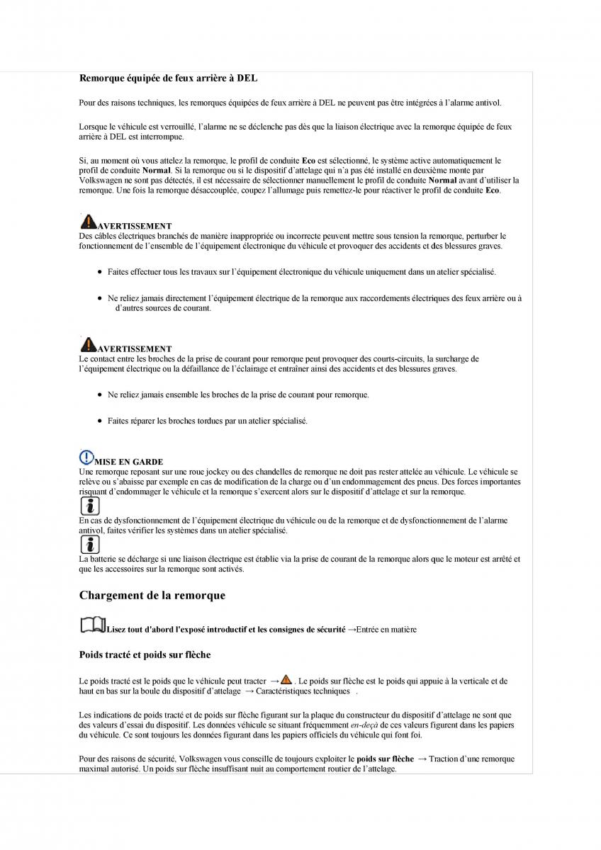 VW Tiguan II 2 manuel du proprietaire / page 216