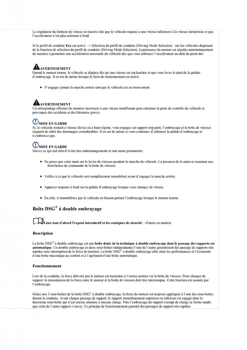 VW Tiguan II 2 manuel du proprietaire / page 253