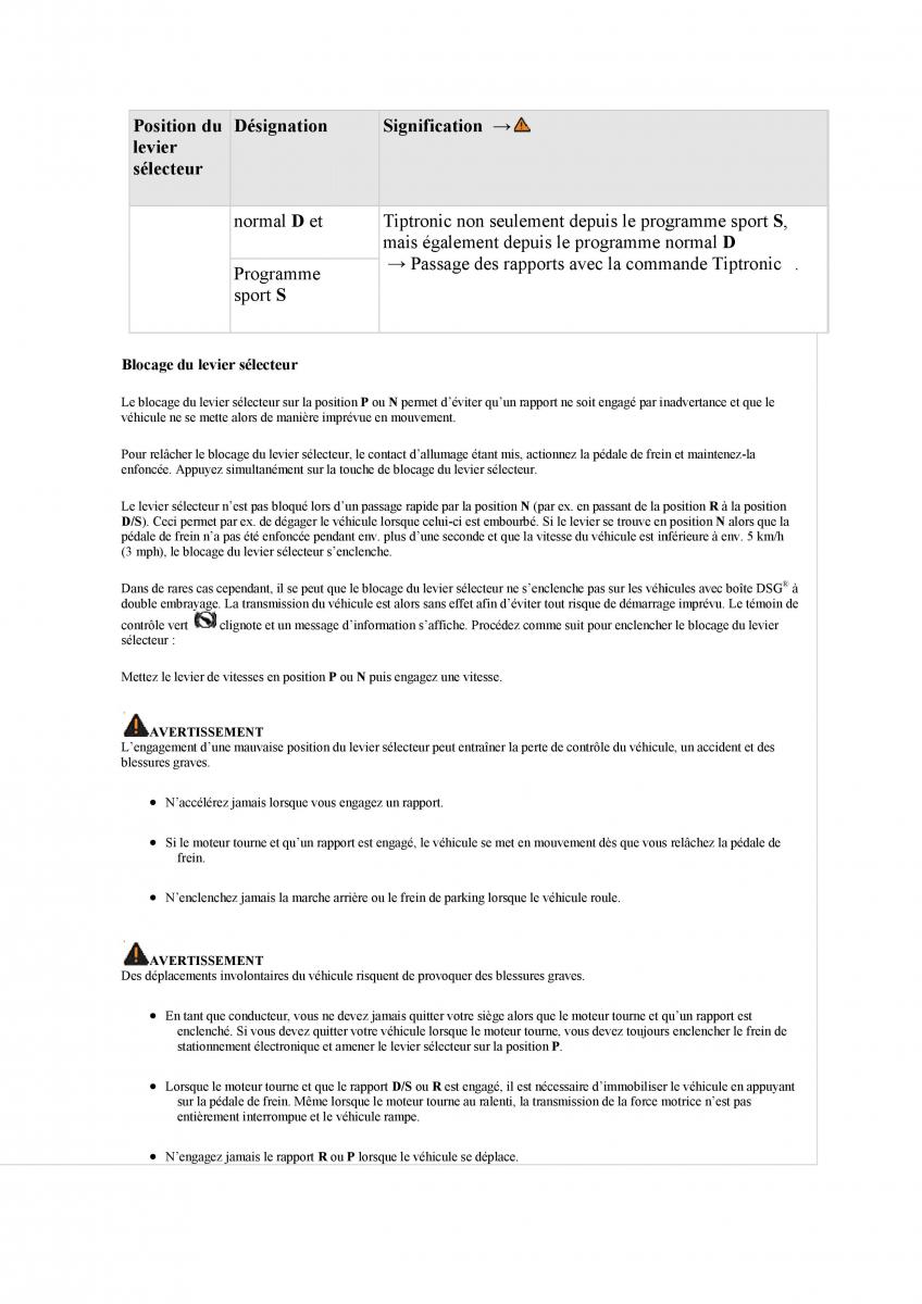 VW Tiguan II 2 manuel du proprietaire / page 256