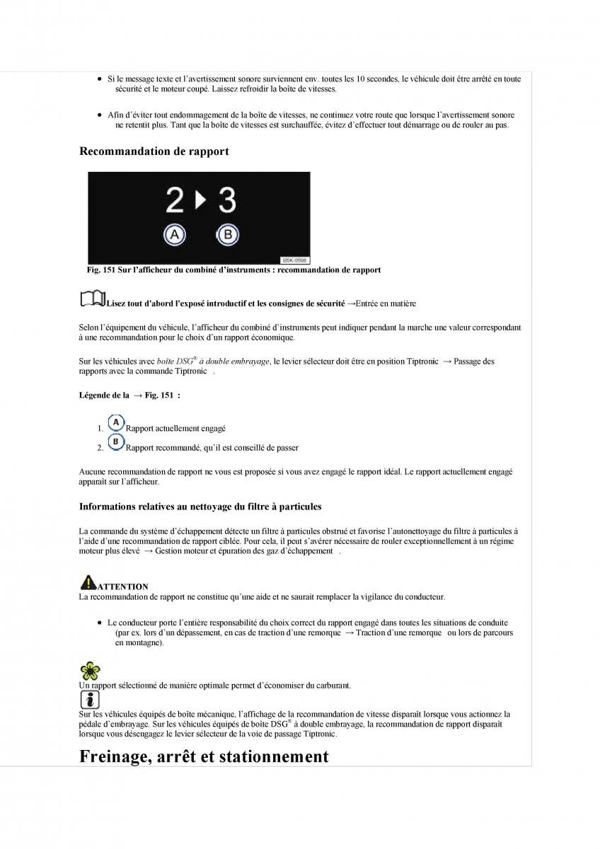 VW Tiguan II 2 manuel du proprietaire / page 261