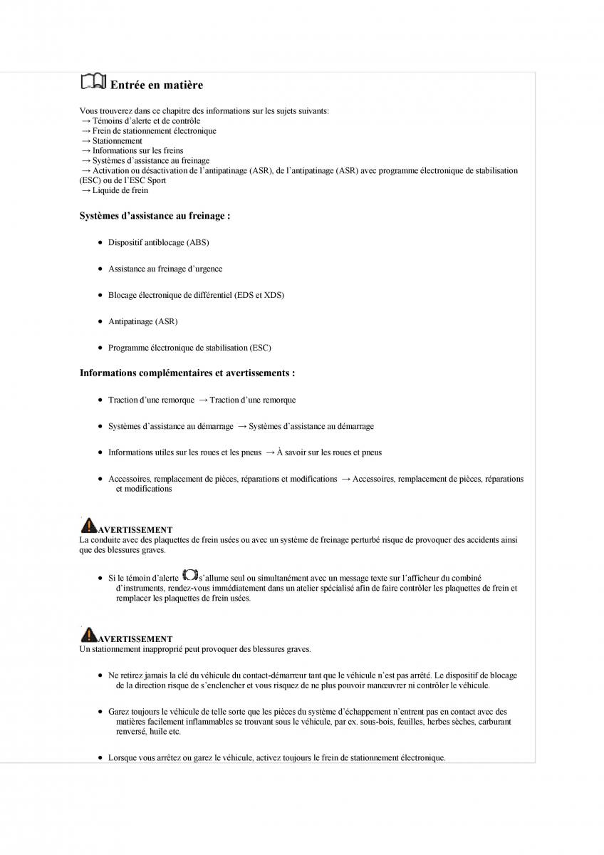 VW Tiguan II 2 manuel du proprietaire / page 262
