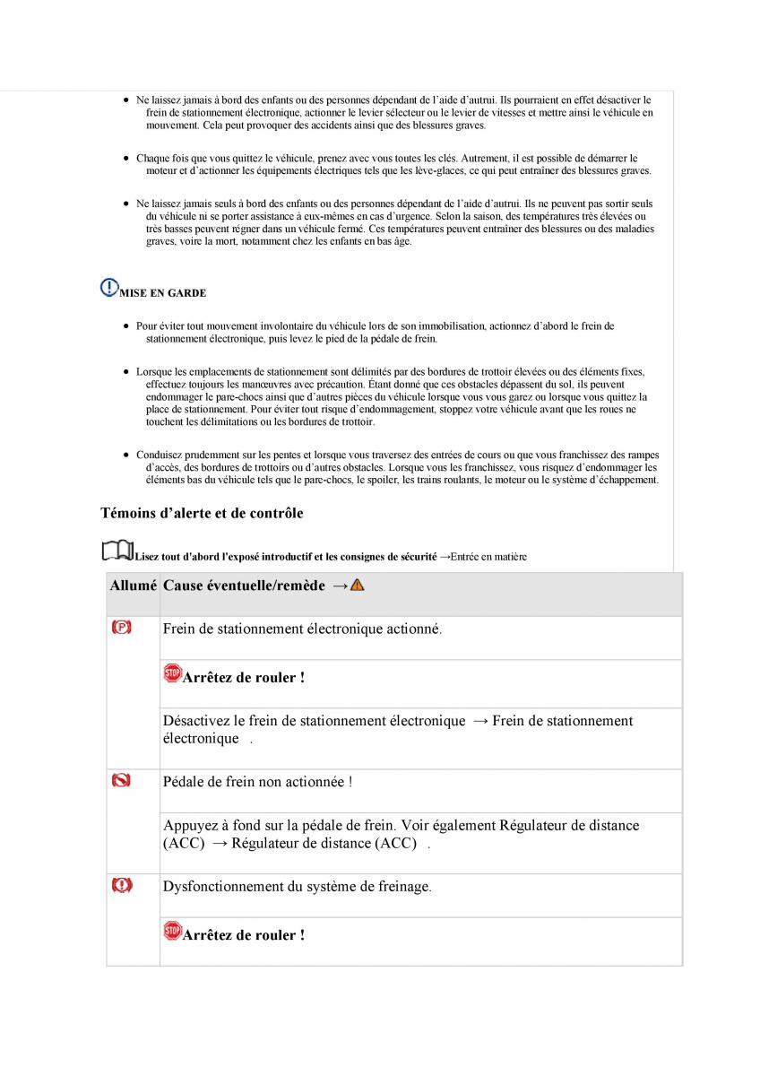 VW Tiguan II 2 manuel du proprietaire / page 263