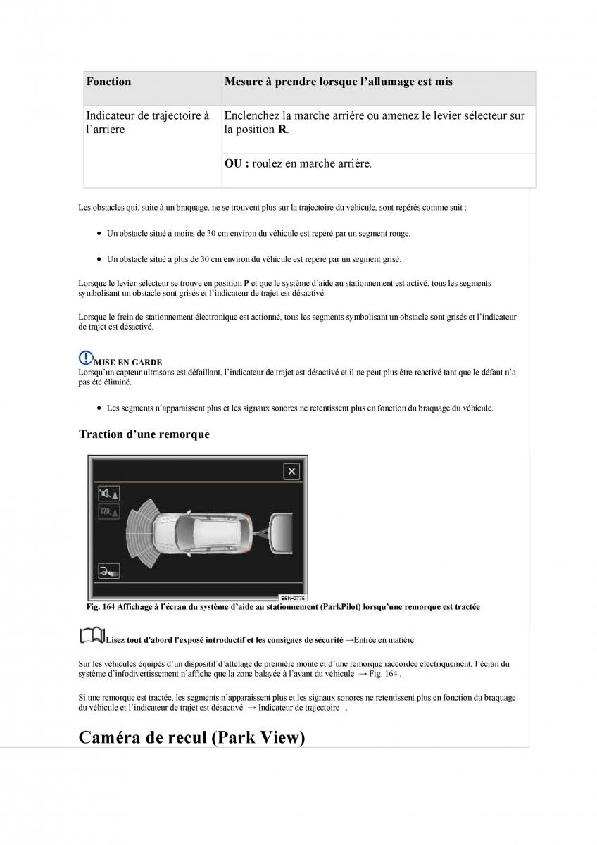 VW Tiguan II 2 manuel du proprietaire / page 303