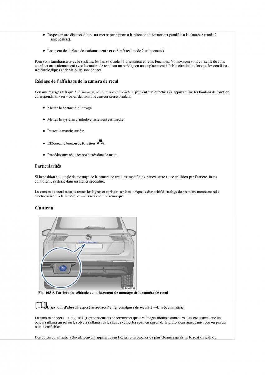 VW Tiguan II 2 manuel du proprietaire / page 306