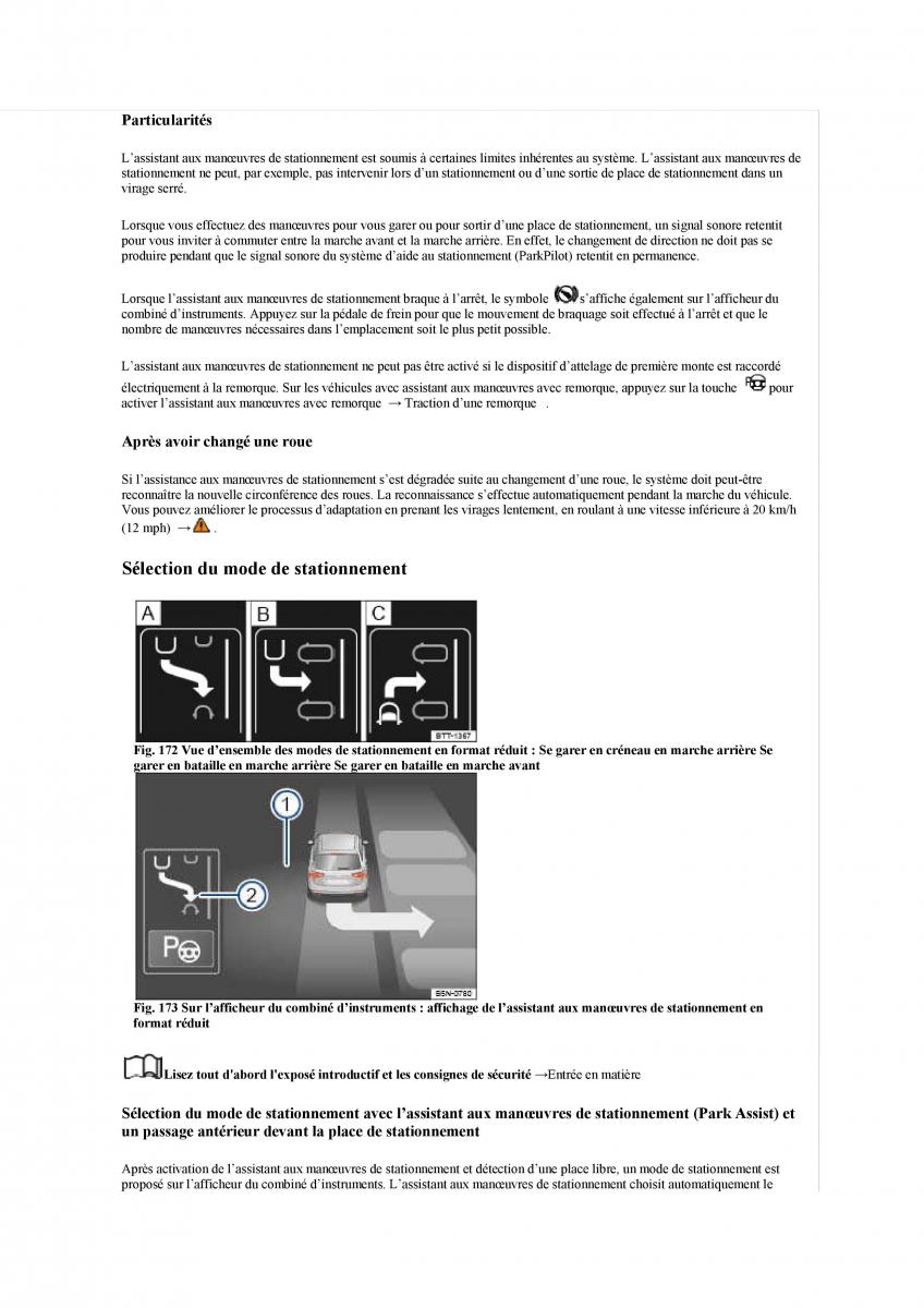 VW Tiguan II 2 manuel du proprietaire / page 319