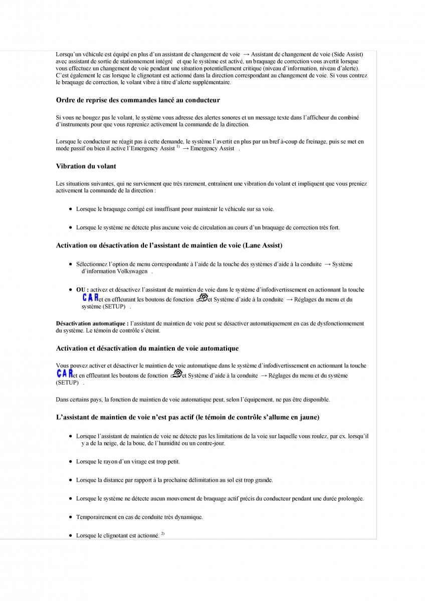 VW Tiguan II 2 manuel du proprietaire / page 381