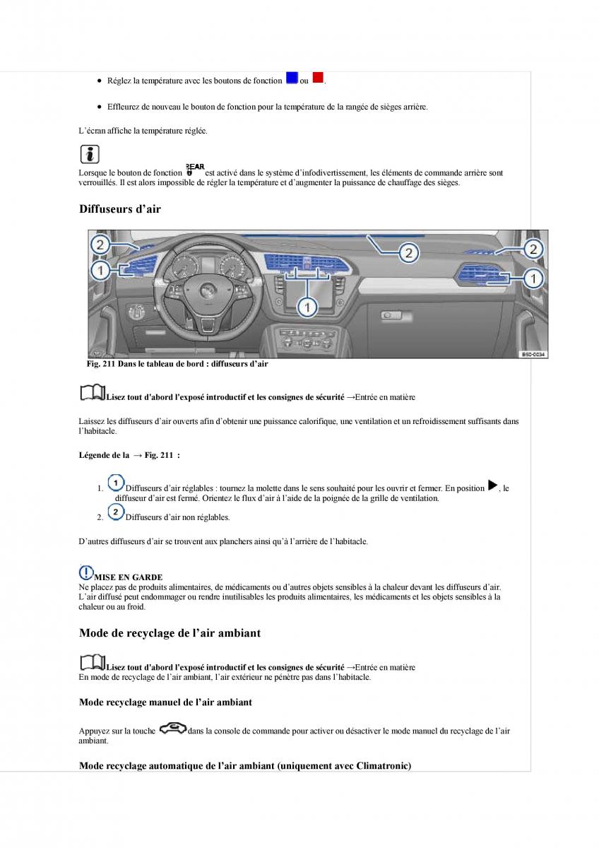 VW Tiguan II 2 manuel du proprietaire / page 418