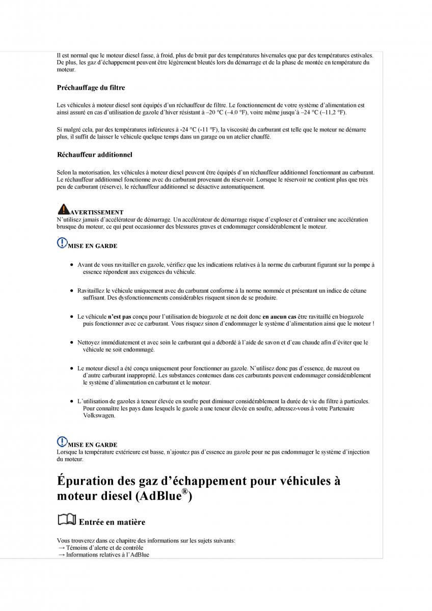 VW Tiguan II 2 manuel du proprietaire / page 437