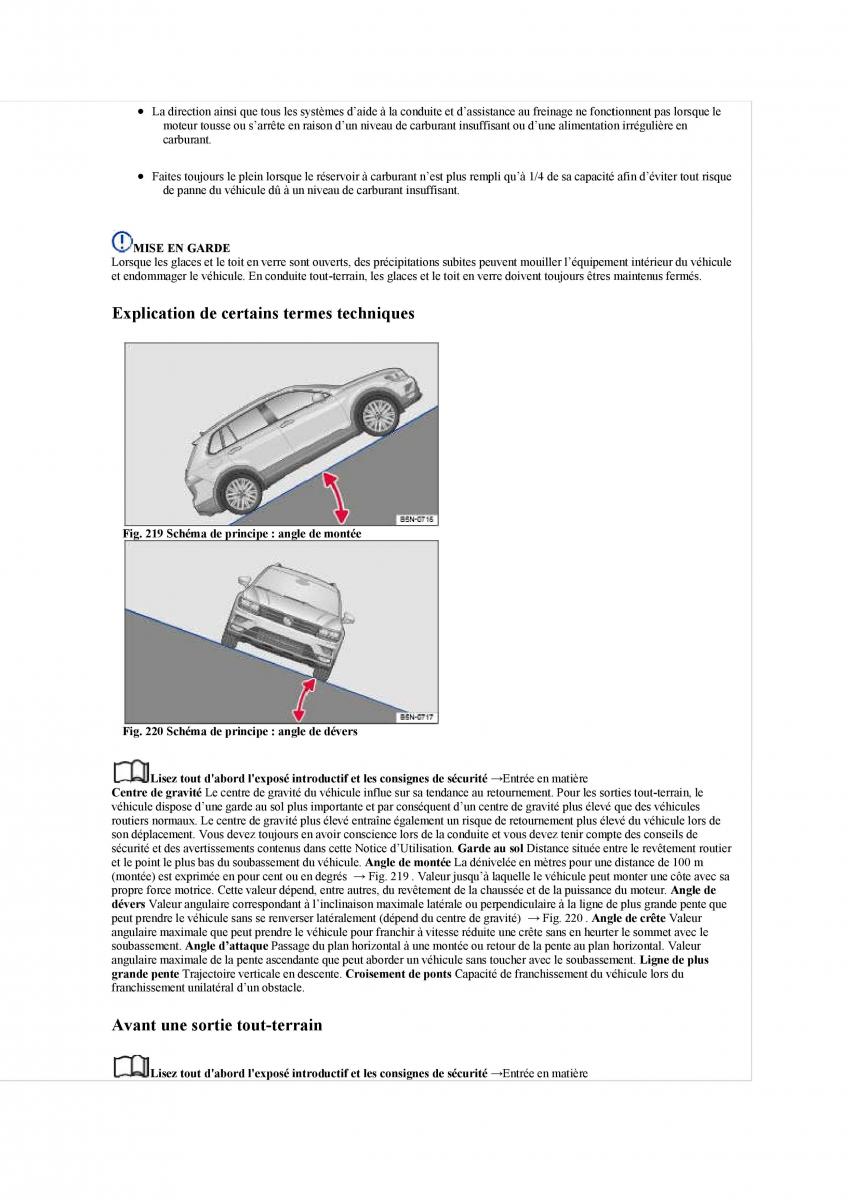 VW Tiguan II 2 manuel du proprietaire / page 445