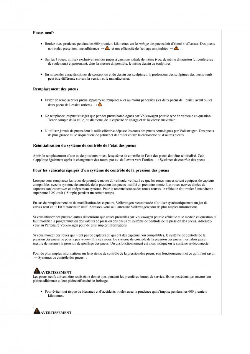 VW Tiguan II 2 manuel du proprietaire / page 499