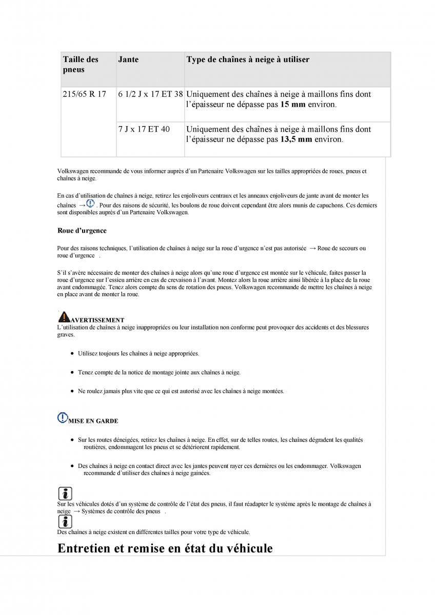 VW Tiguan II 2 manuel du proprietaire / page 513