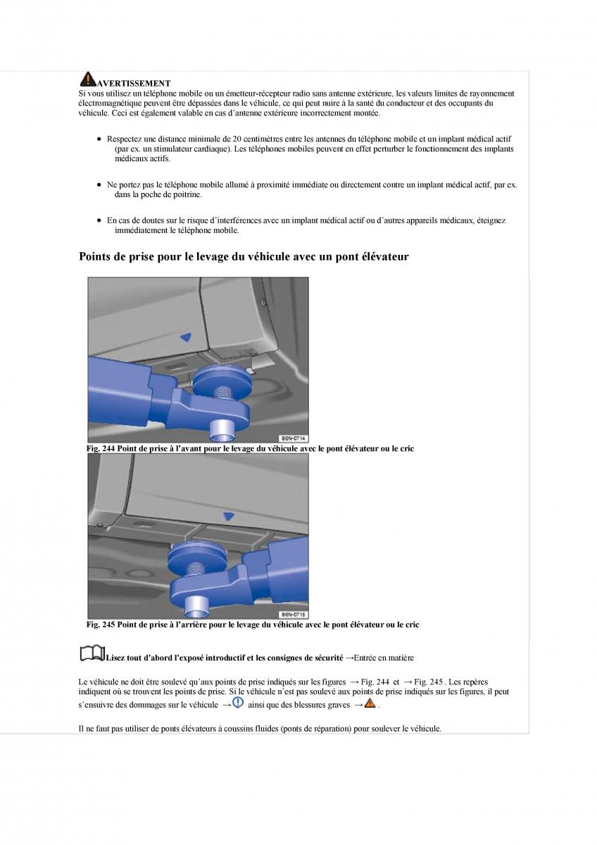 VW Tiguan II 2 manuel du proprietaire / page 536