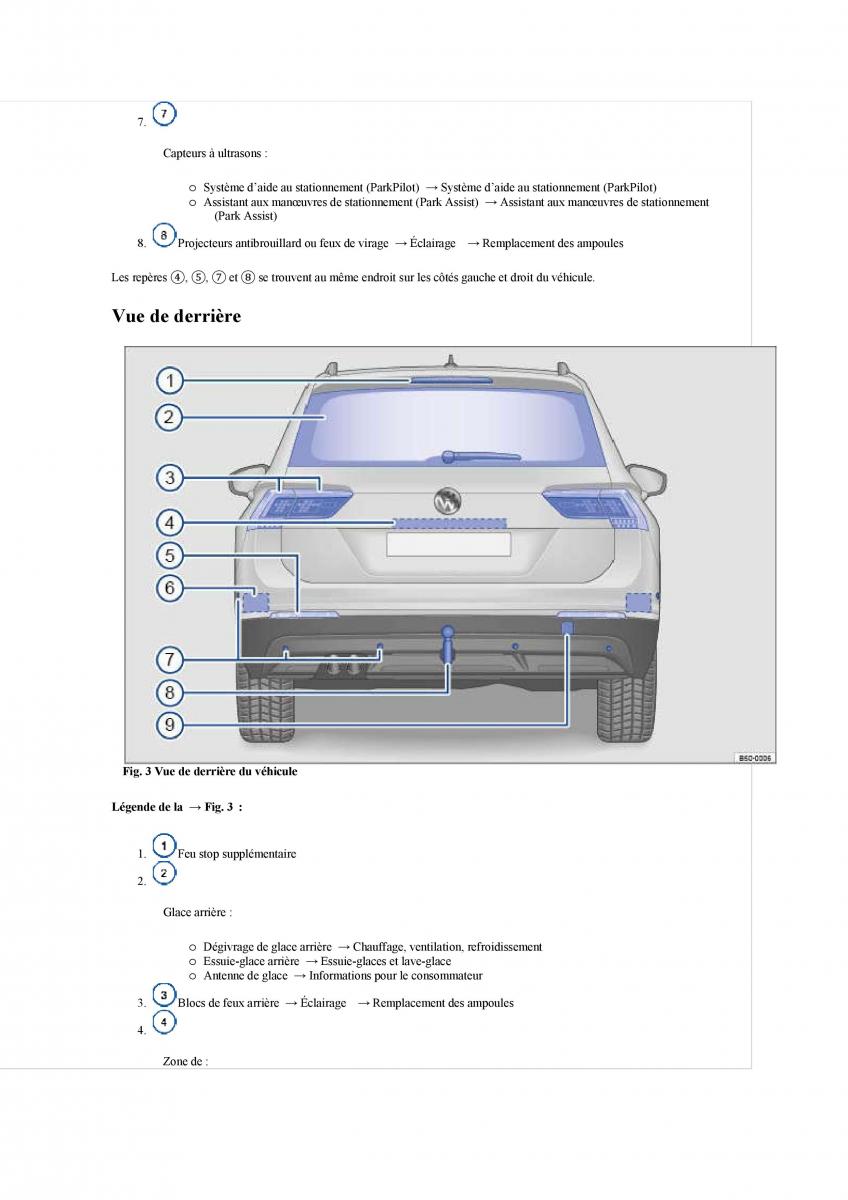 VW Tiguan II 2 manuel du proprietaire / page 6