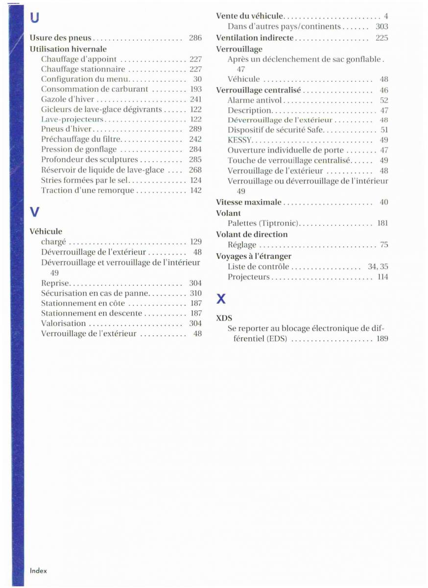 VW Golf VI 6 manuel du proprietaire / page 370