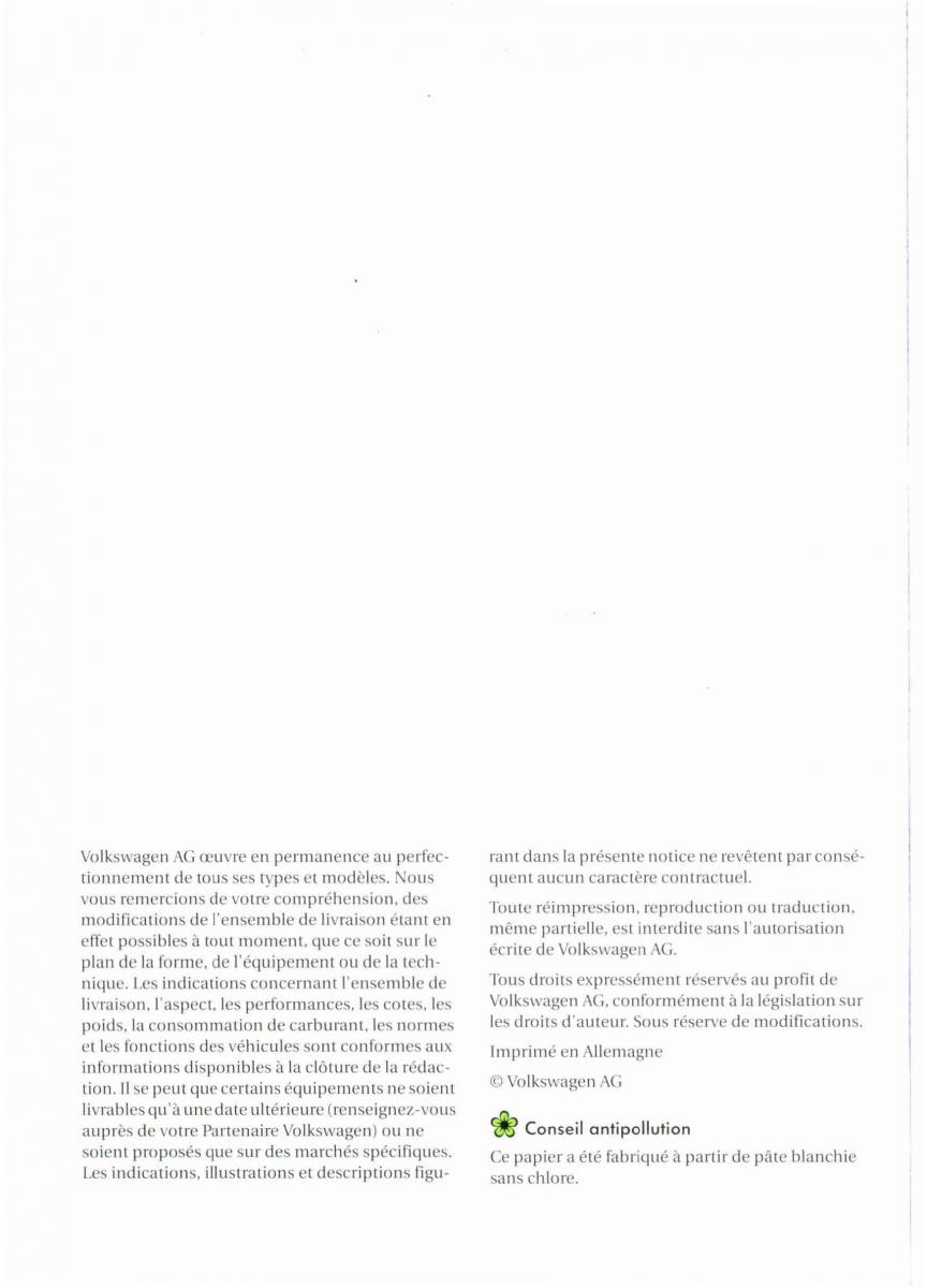 VW Golf VI 6 manuel du proprietaire / page 371