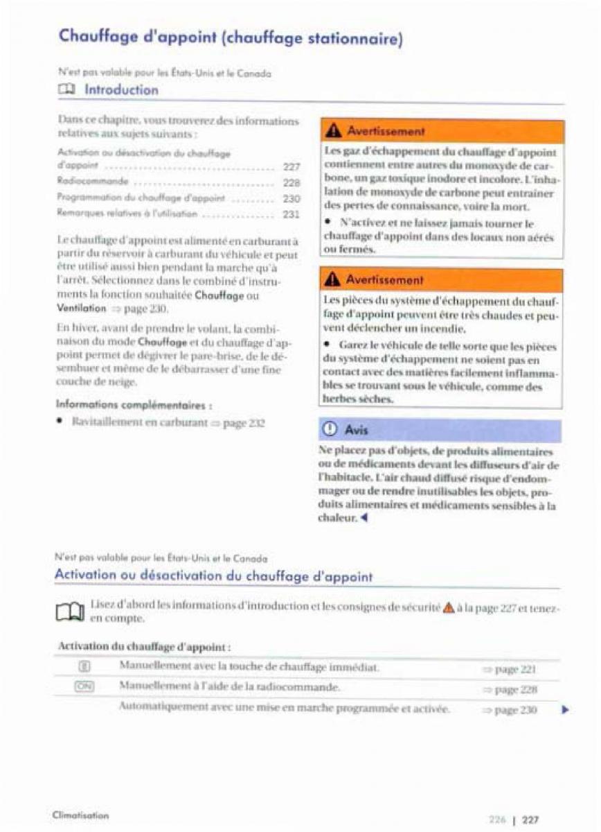 VW Golf Plus manuel du proprietaire / page 229