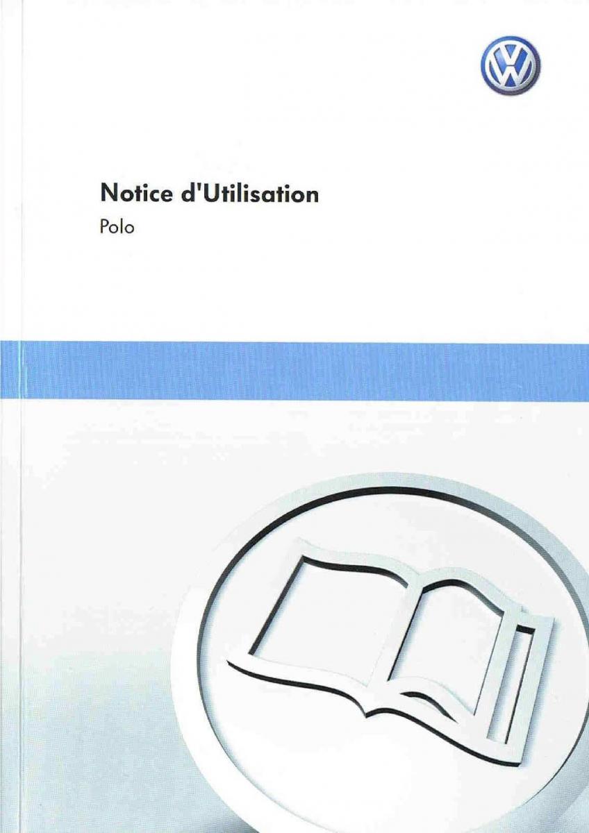 VW Polo Vento V 5 manuel du proprietaire / page 1