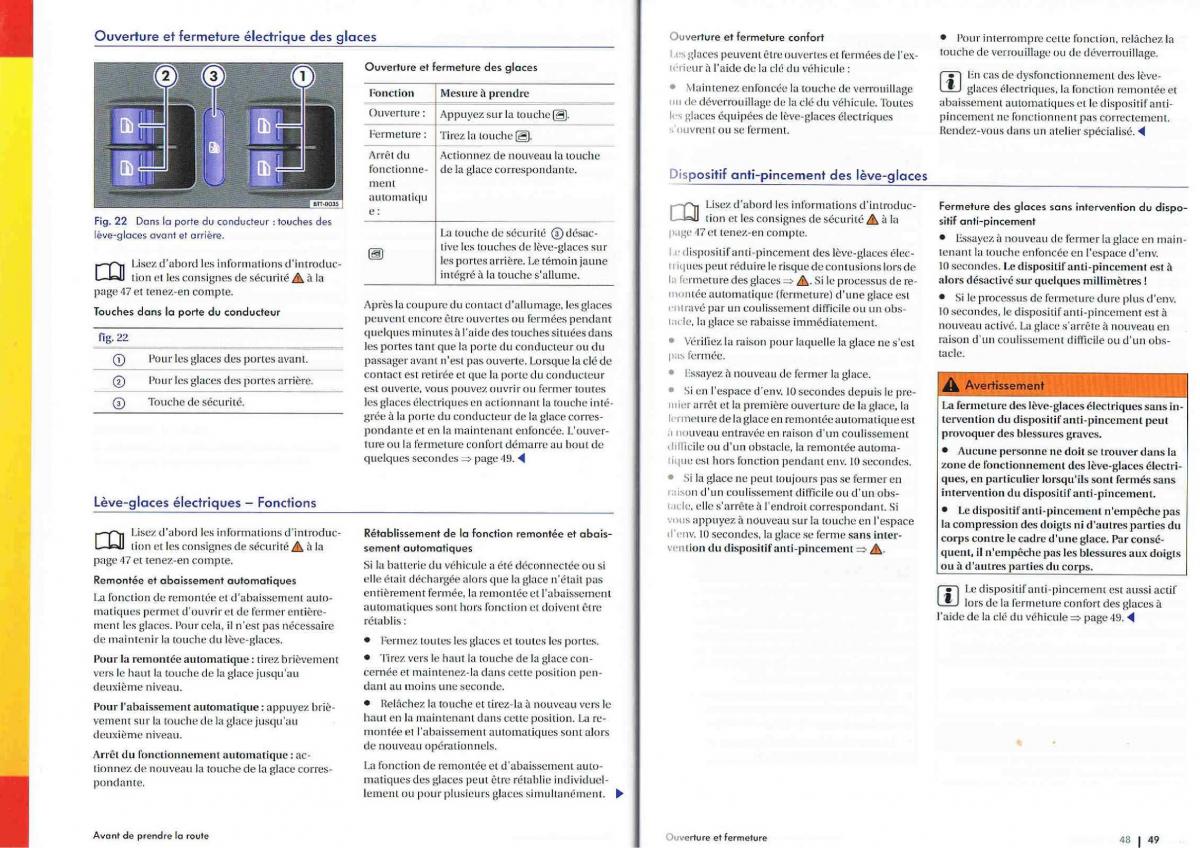 VW Polo Vento V 5 manuel du proprietaire / page 25